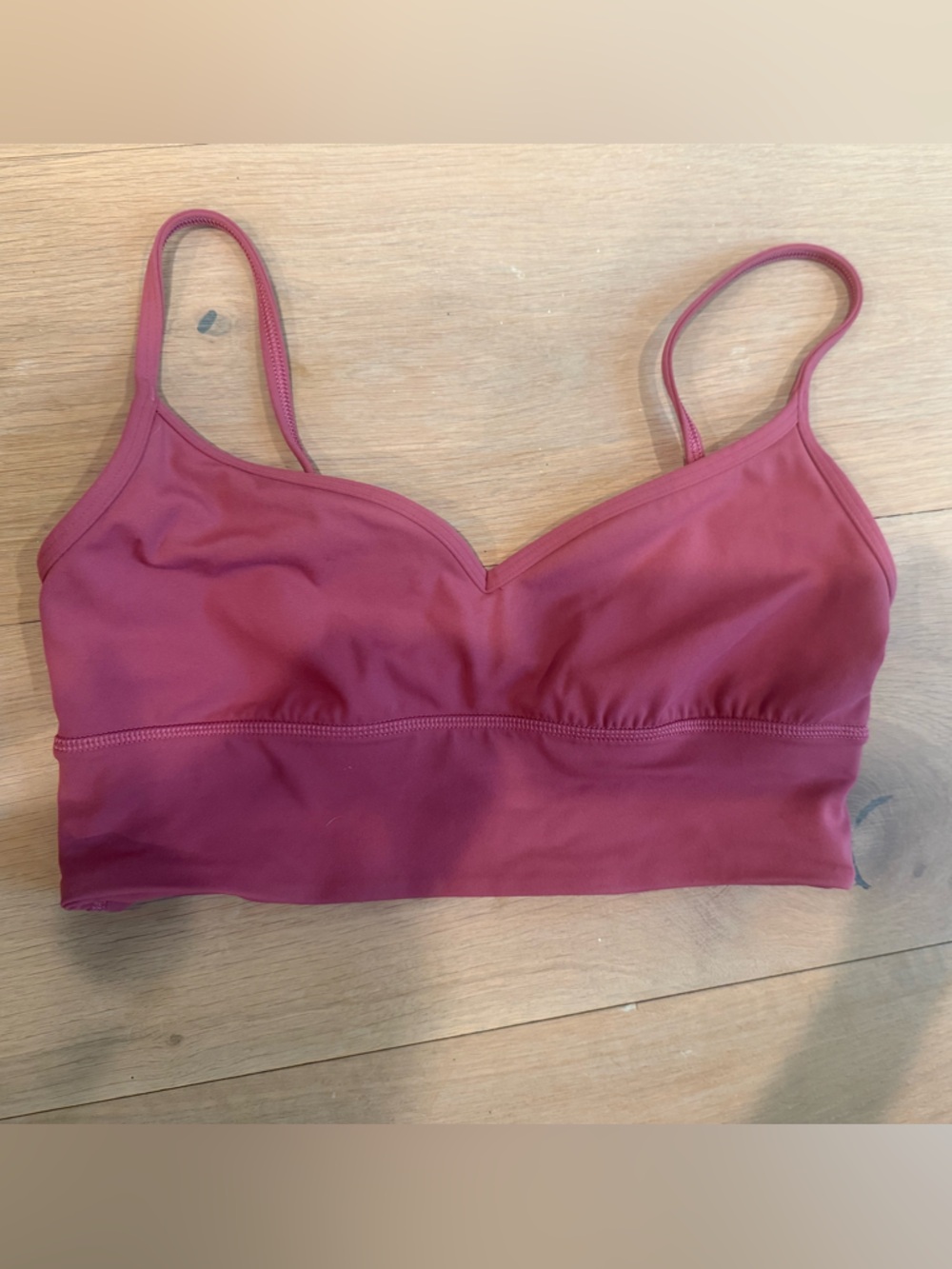 lululemon athletica Mauve/Pink Supportive Strappy Sports Bra